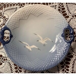 Vintage Bing & Grondahl Seagull 10"‎ Serving Platter #101 Copenhagen Cake Plate